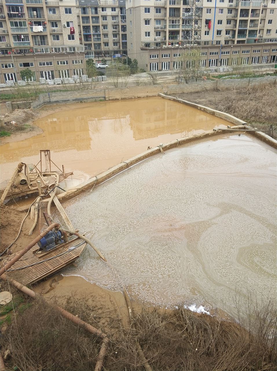 锡林郭勒沉淀池淤泥清理-厂区废水池淤泥清淤